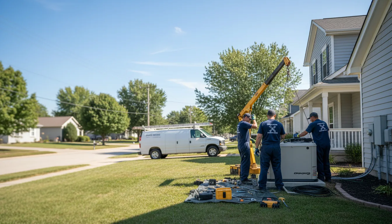 Generator Installation in Burnet, TX near me